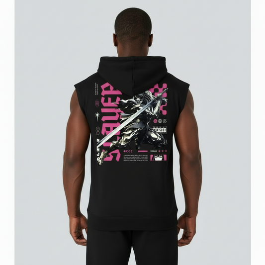 Slayer Sleeveless Hoodie (380GSM)