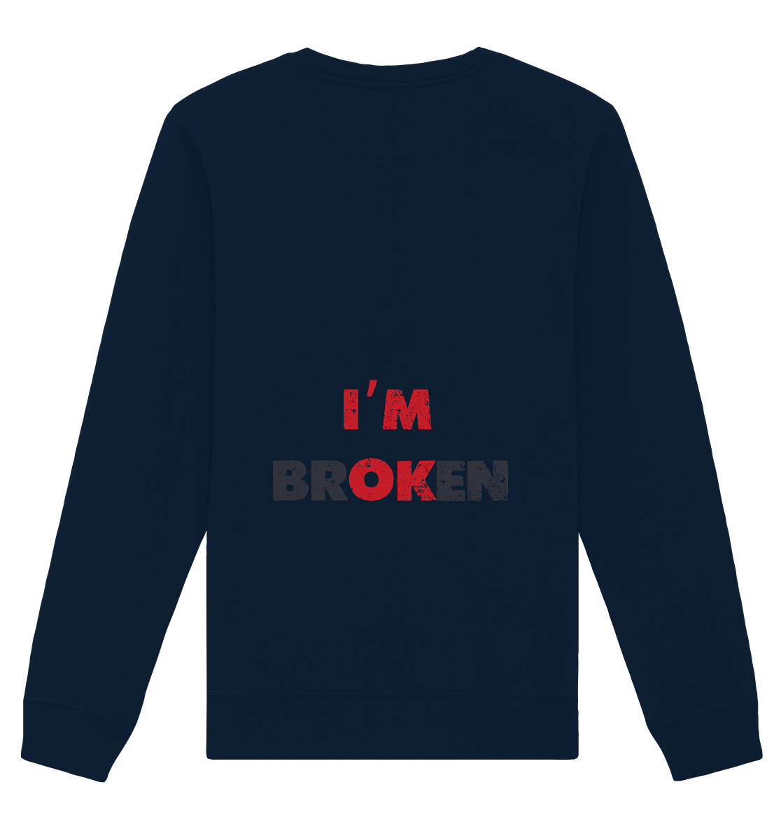 Aq Vogue DTF Im Ok - Organic Basic Unisex Sweatshirt