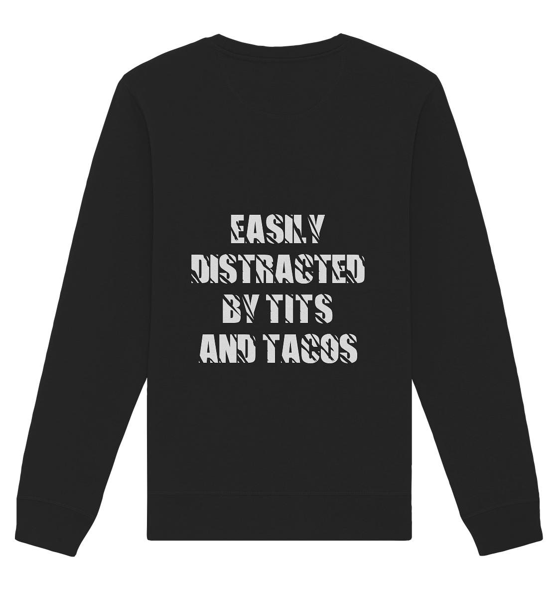 Aq Vogue DTF Distracted - Organic Basic Unisex Sweatshirt