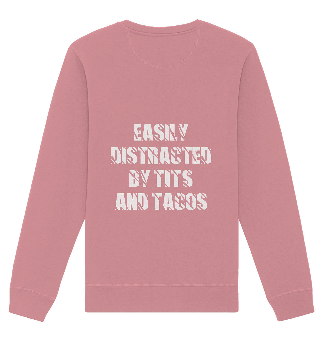 Aq Vogue DTF Distracted - Organic Basic Unisex Sweatshirt