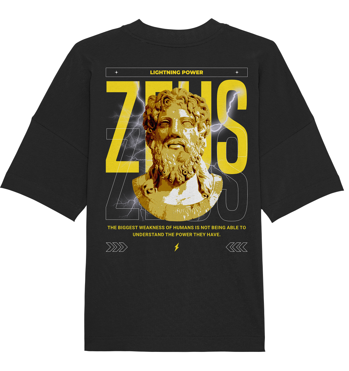 Aq Vogue DTF Zeus - Organic Oversize Shirt