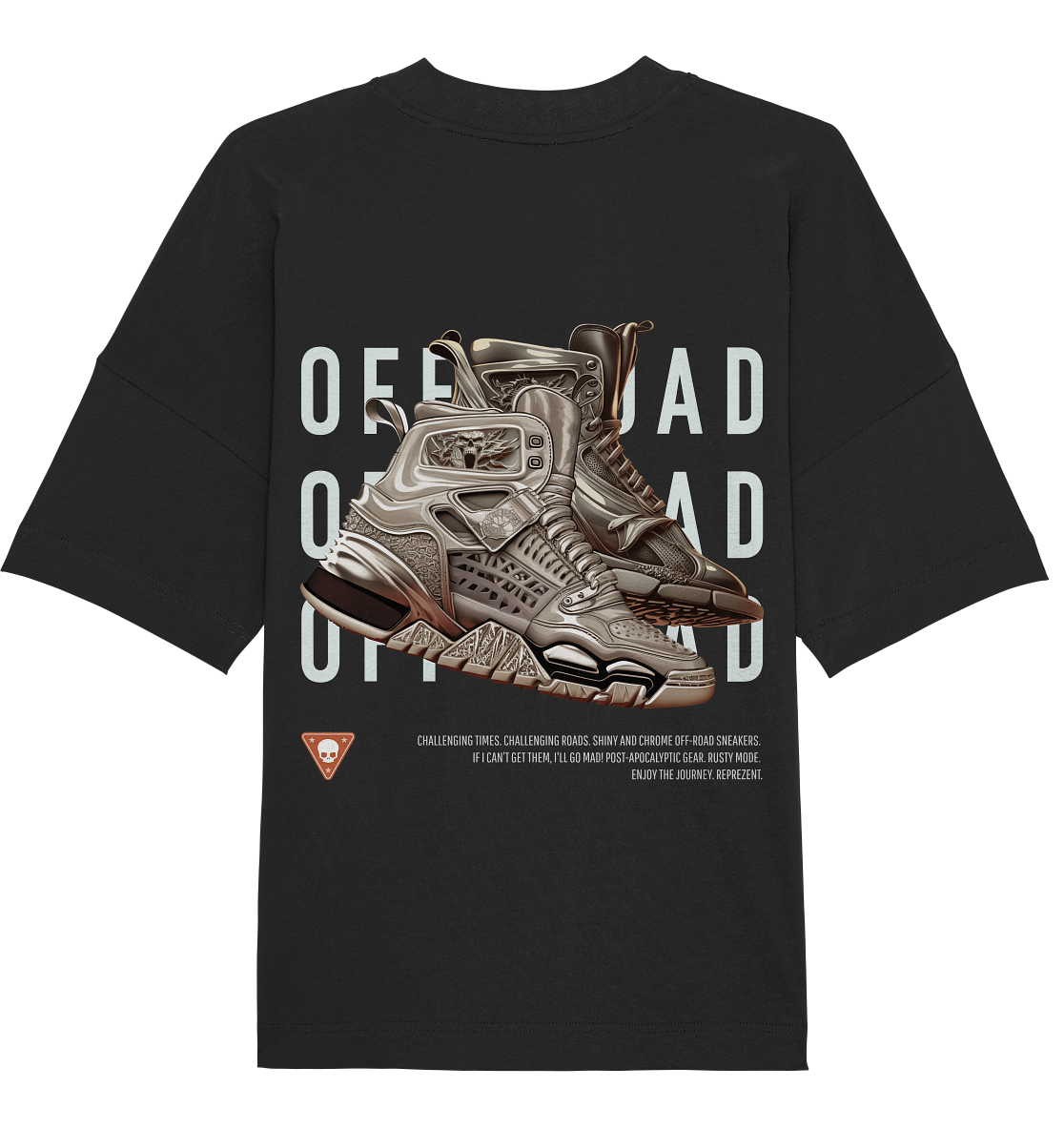 Aq Vogue DTF Sneaker - Organic Oversize Shirt