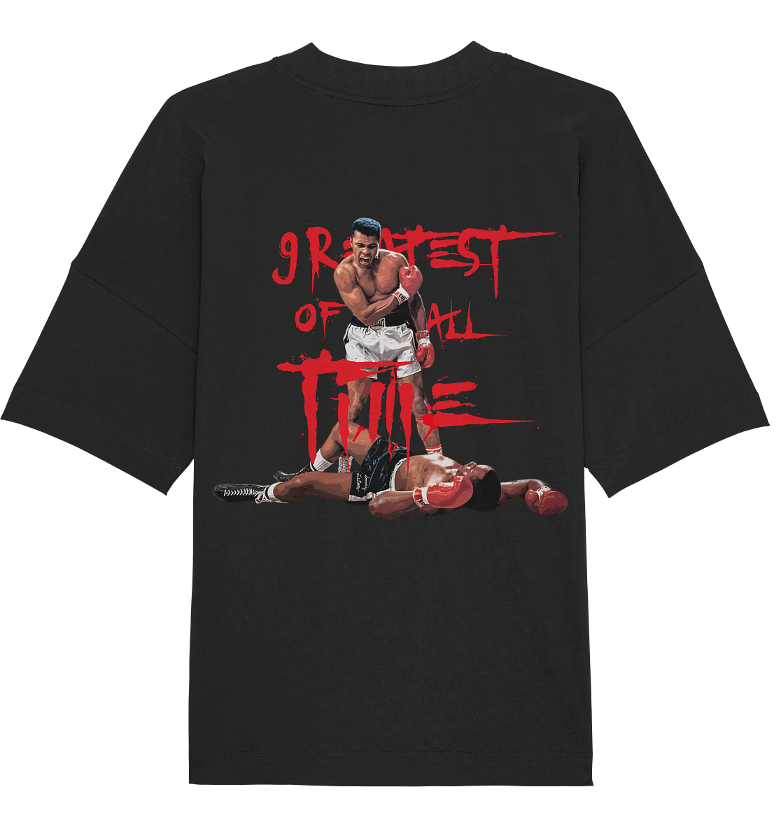 Aq Vogue DTF greatest of all time - Organic Oversize Shirt