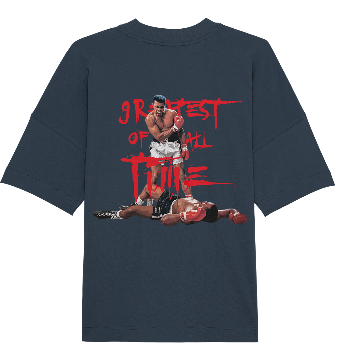 Aq Vogue DTF greatest of all time - Organic Oversize Shirt
