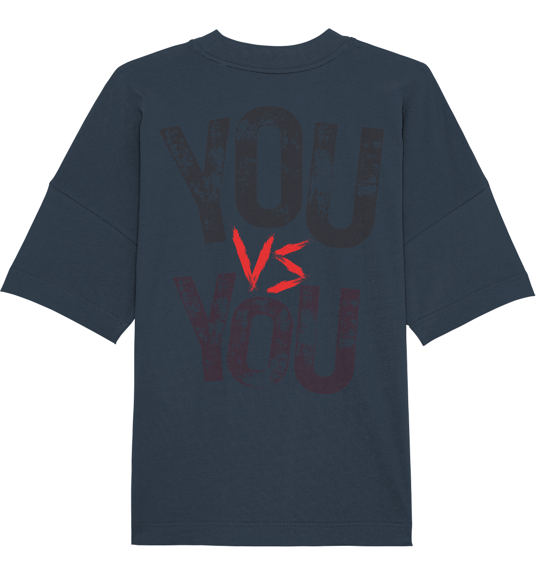 Aq Vogue DTF you vs you - Organic Oversize Shirt