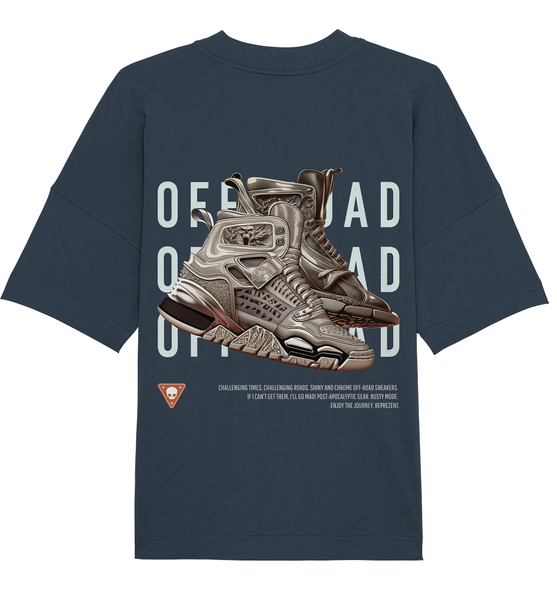 Aq Vogue DTF Sneaker - Organic Oversize Shirt