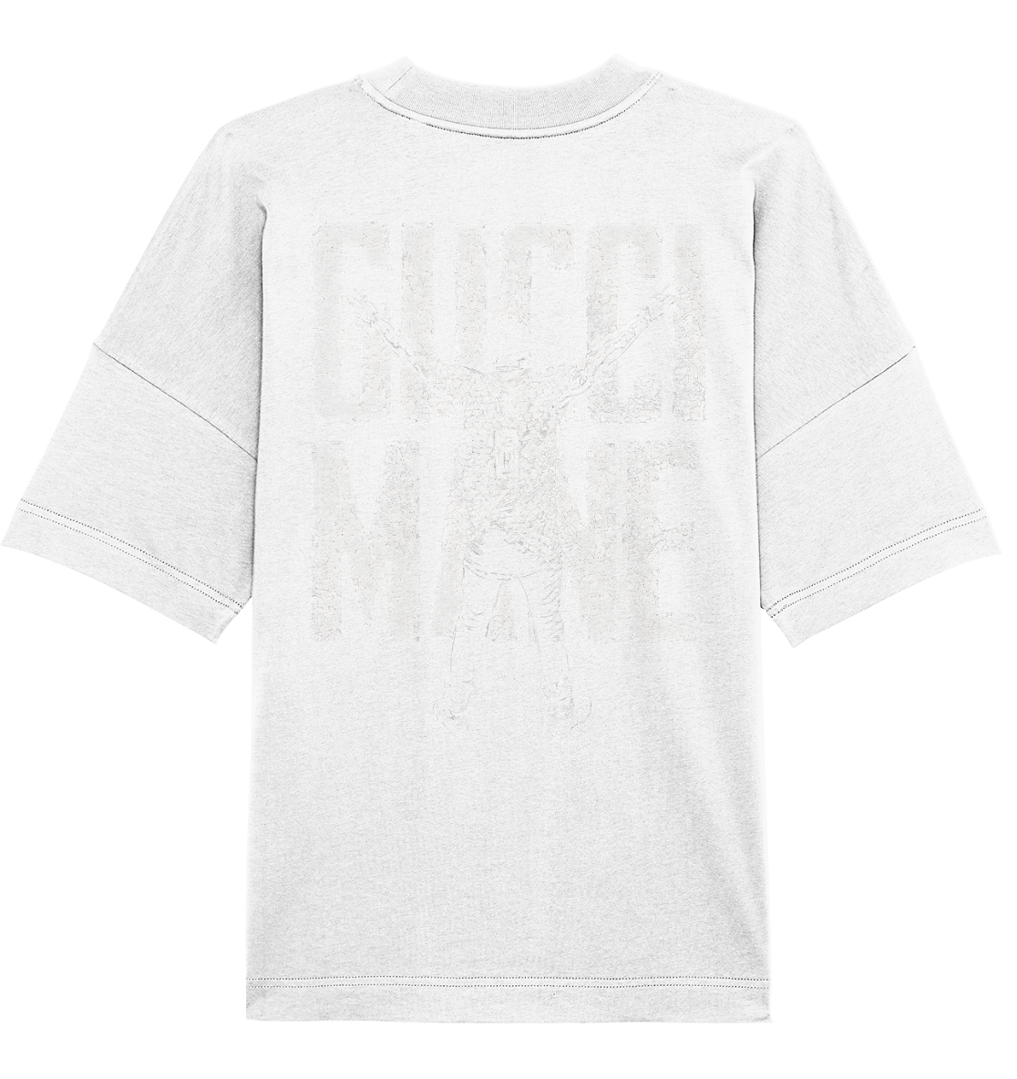 Aq Vogue DTF Guccimane - Organic Oversize Shirt