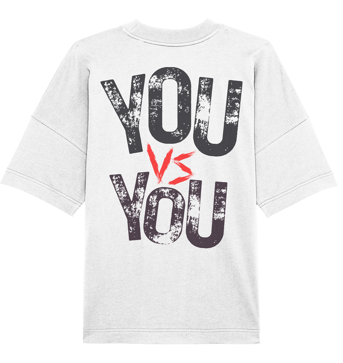 Aq Vogue DTF you vs you - Organic Oversize Shirt