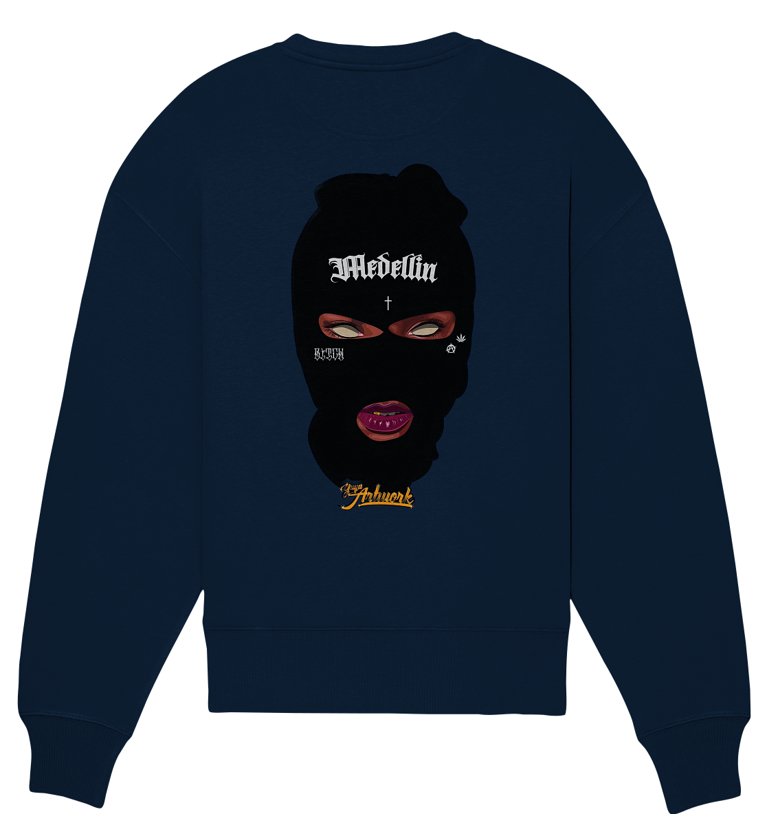 Aq Vogue DTF Rebellin - Organic Oversize Sweatshirt