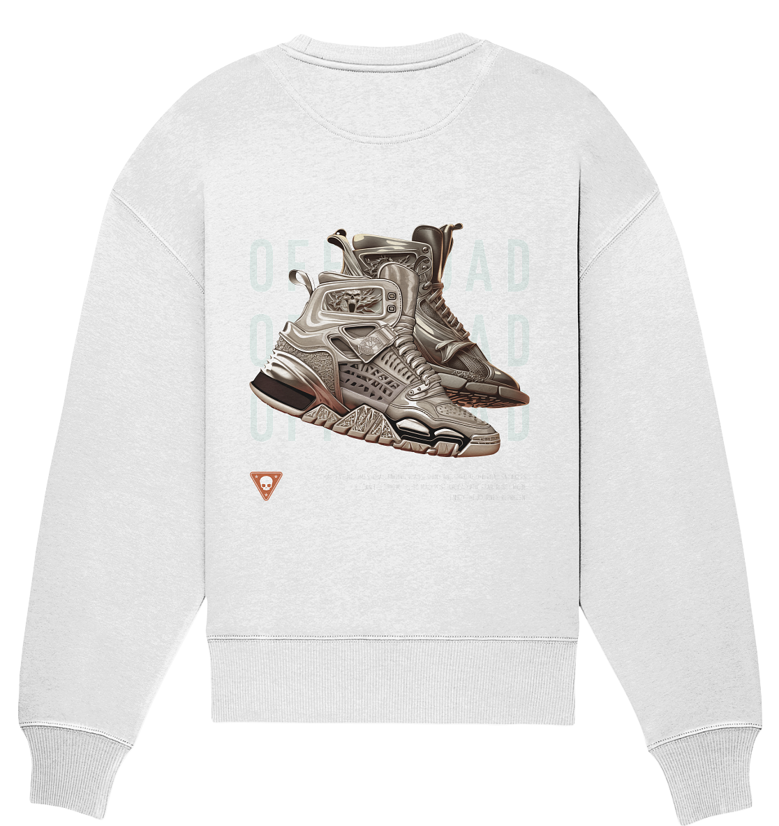 Aq Vogue DTF Sneaker - Organic Oversize Sweatshirt