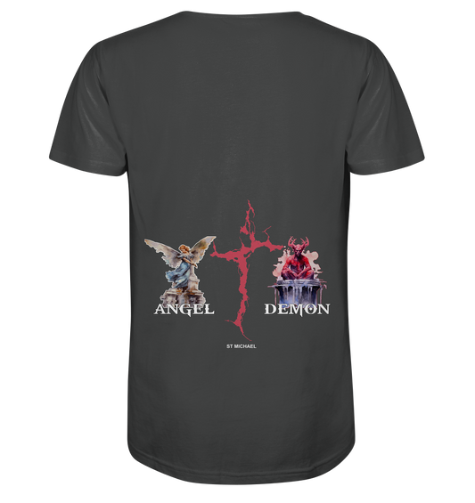 Aq Vogue DTF Angel Demon - Organic Shirt