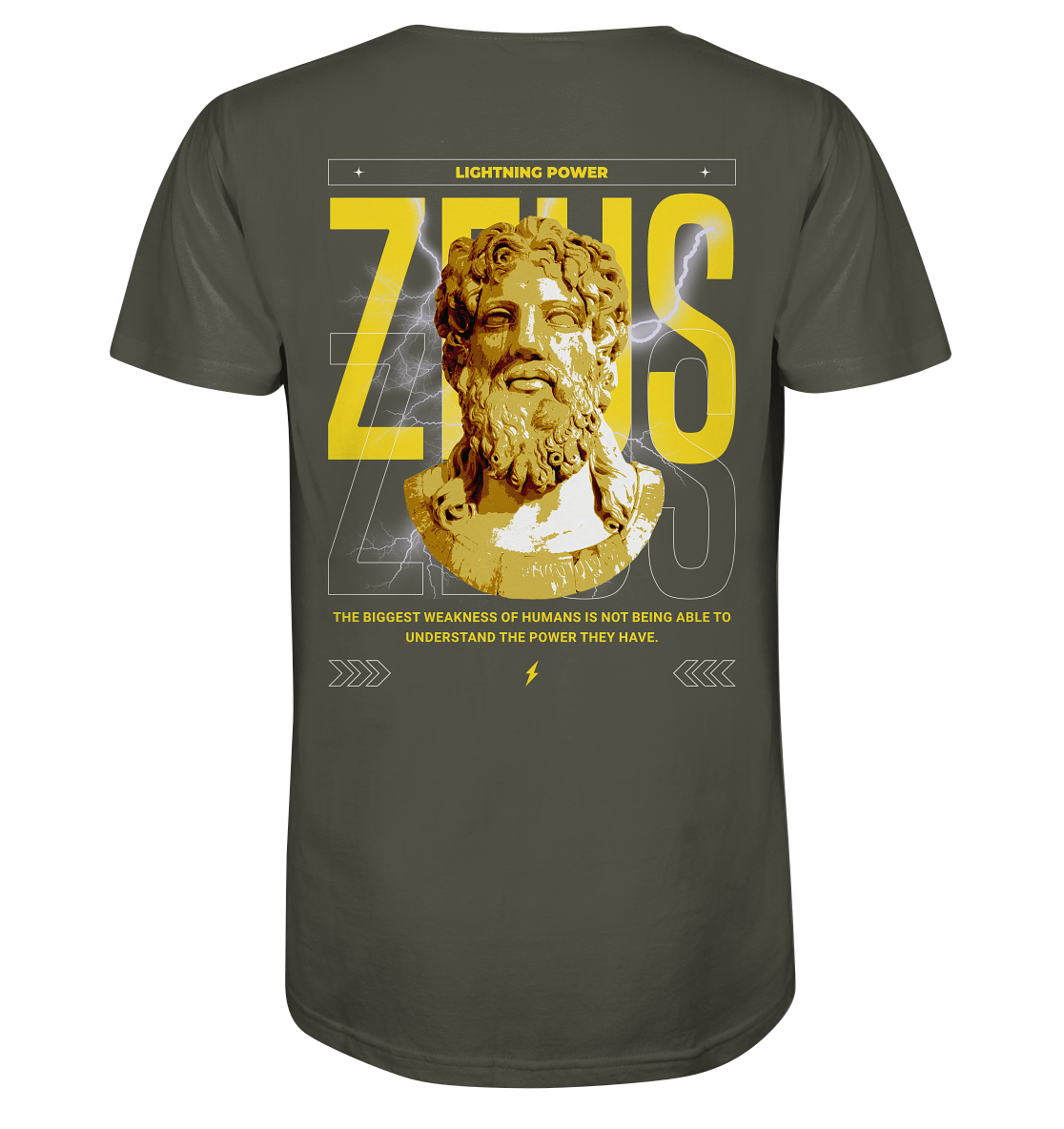 Aq Vogue DTF Zeus - Organic Shirt
