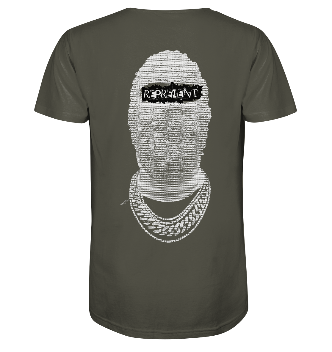 Aq Vogue DTF Represent - Organic Shirt