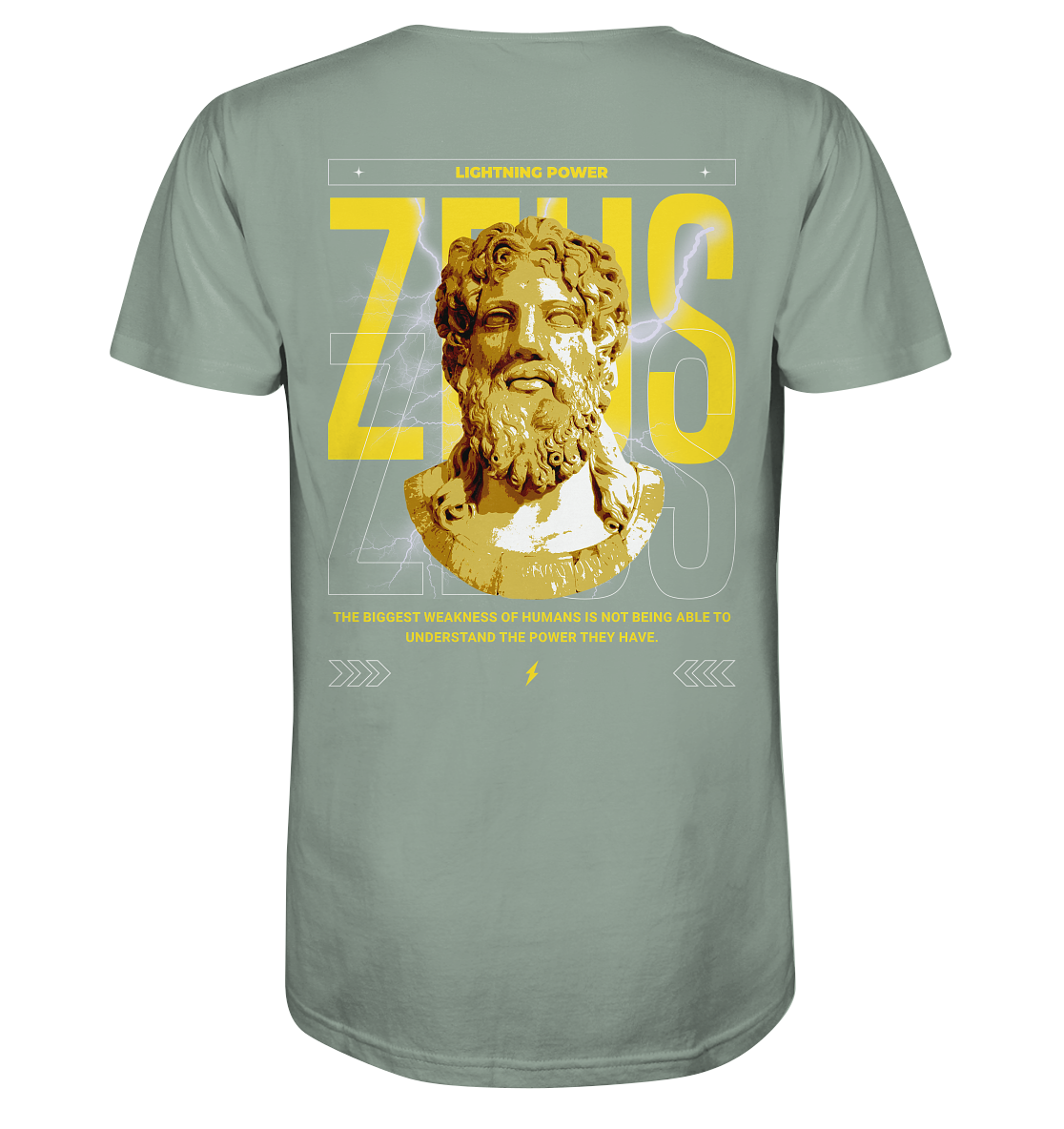 Aq Vogue DTF Zeus - Organic Shirt