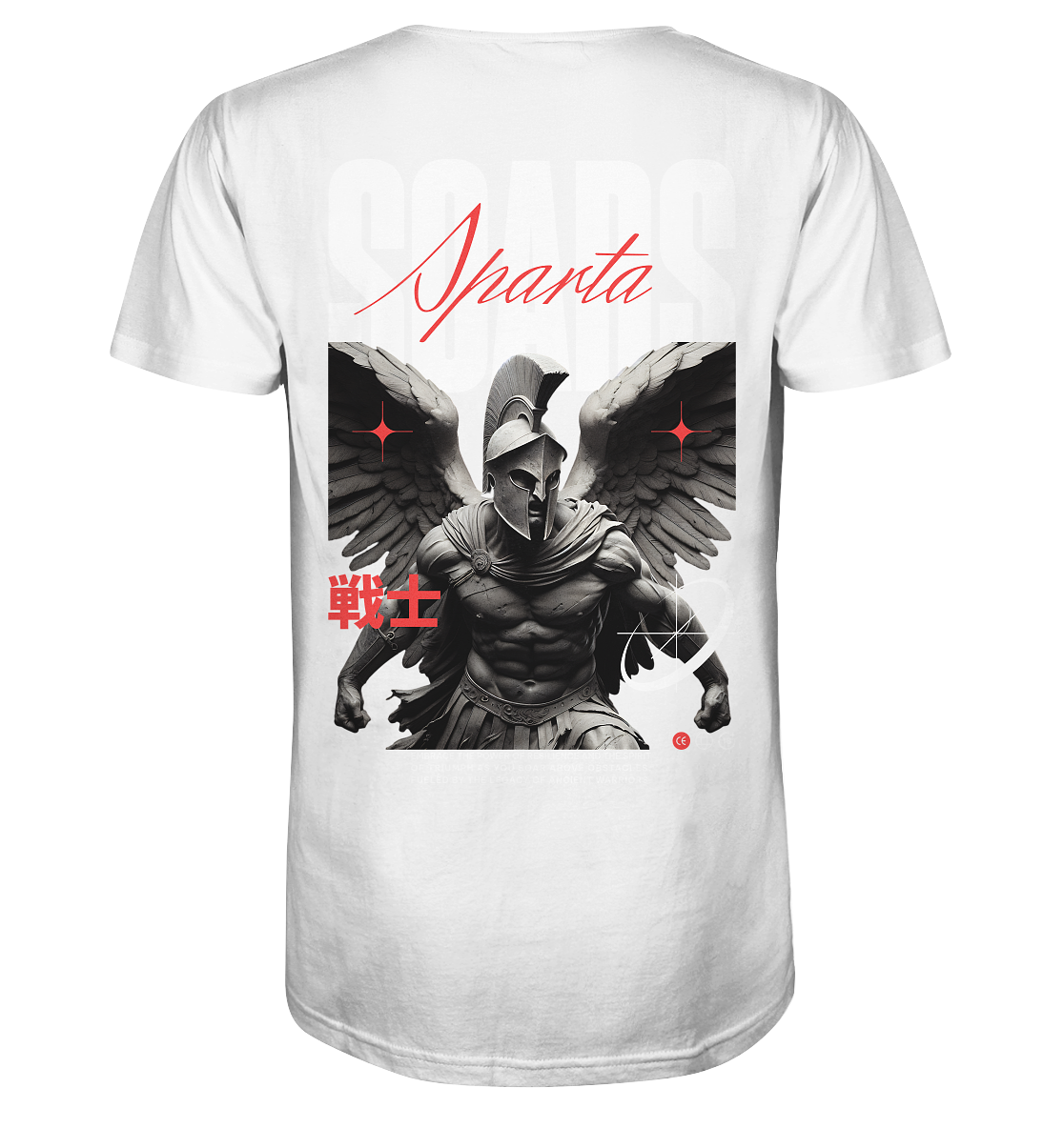 Aq Vogue DTF Spartan Wings - Organic Shirt