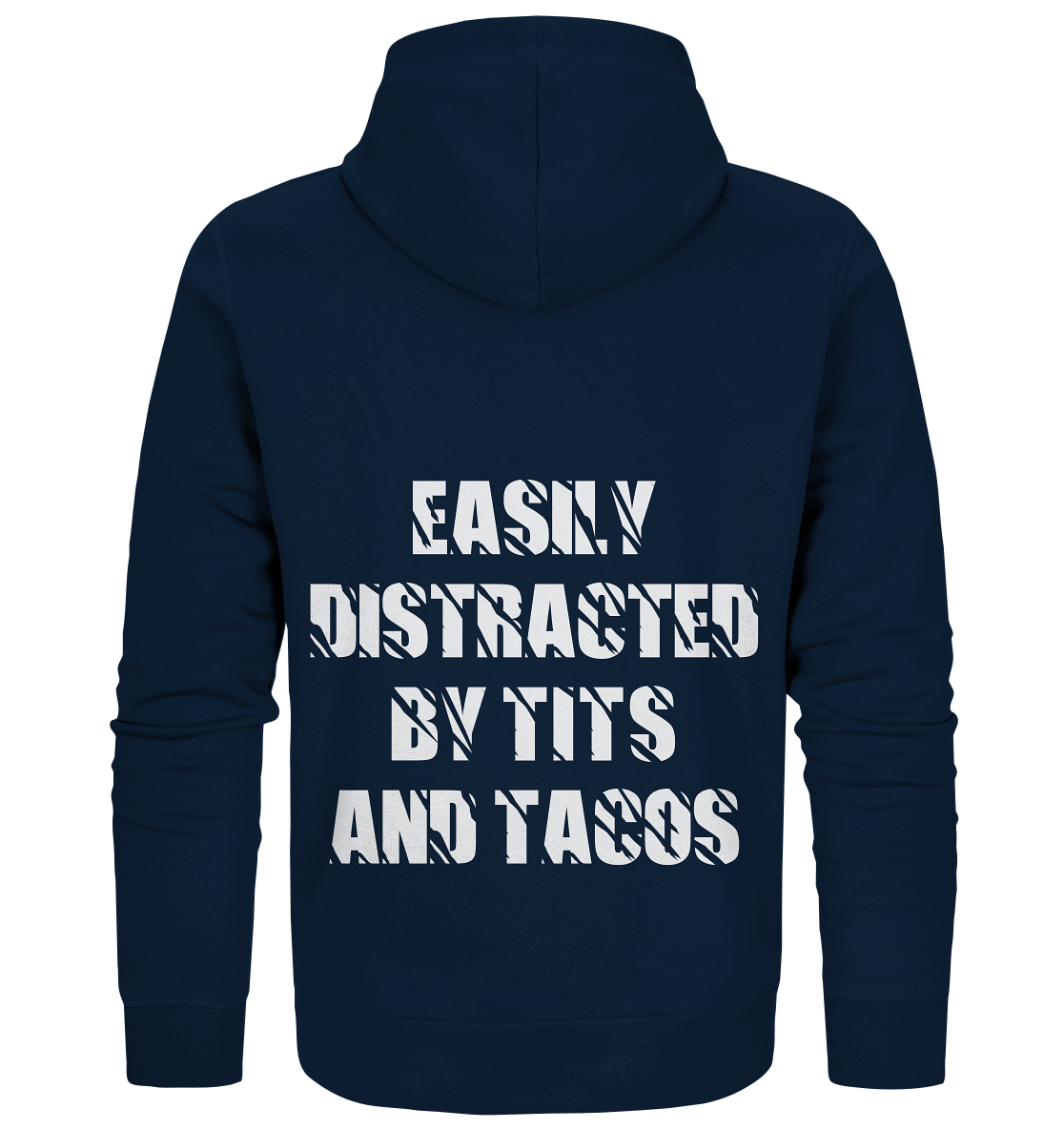 Aq Vogue DTF Distracted - Organic Zipper