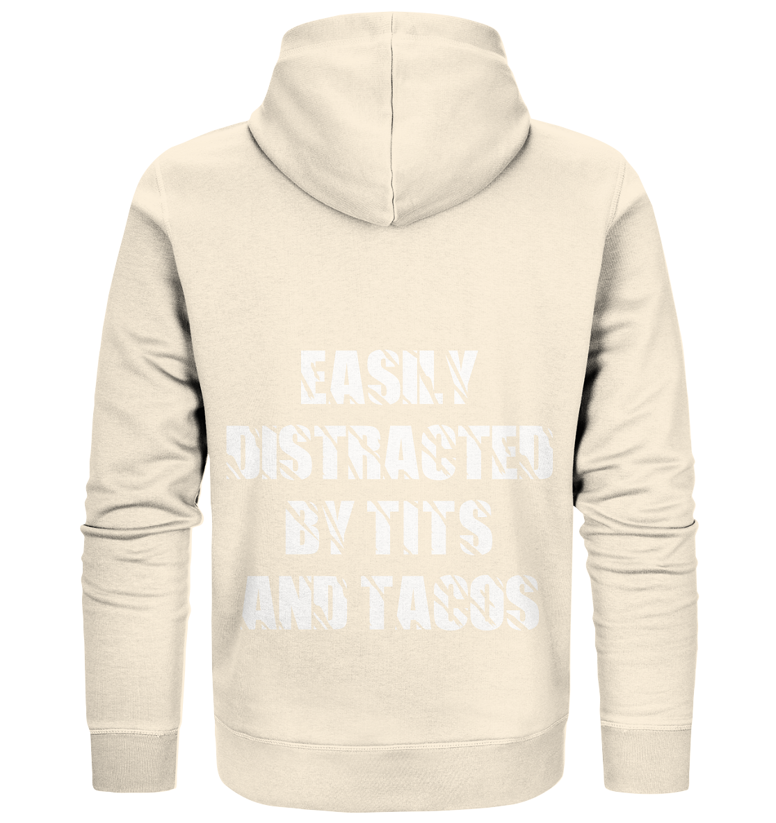 Aq Vogue DTF Distracted - Organic Zipper