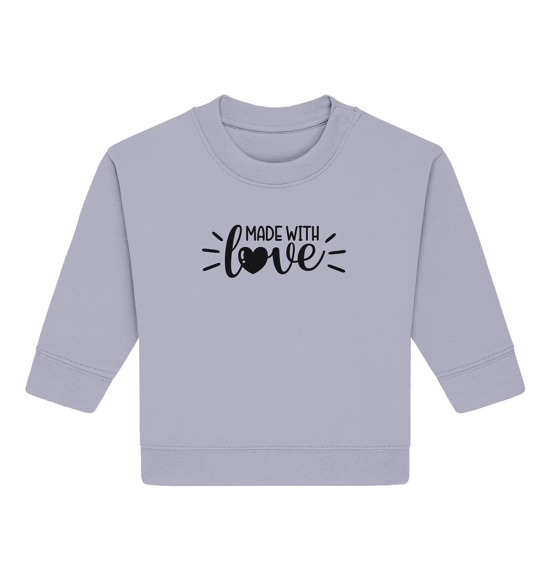 made with love - Baby Organic Sweatshirt