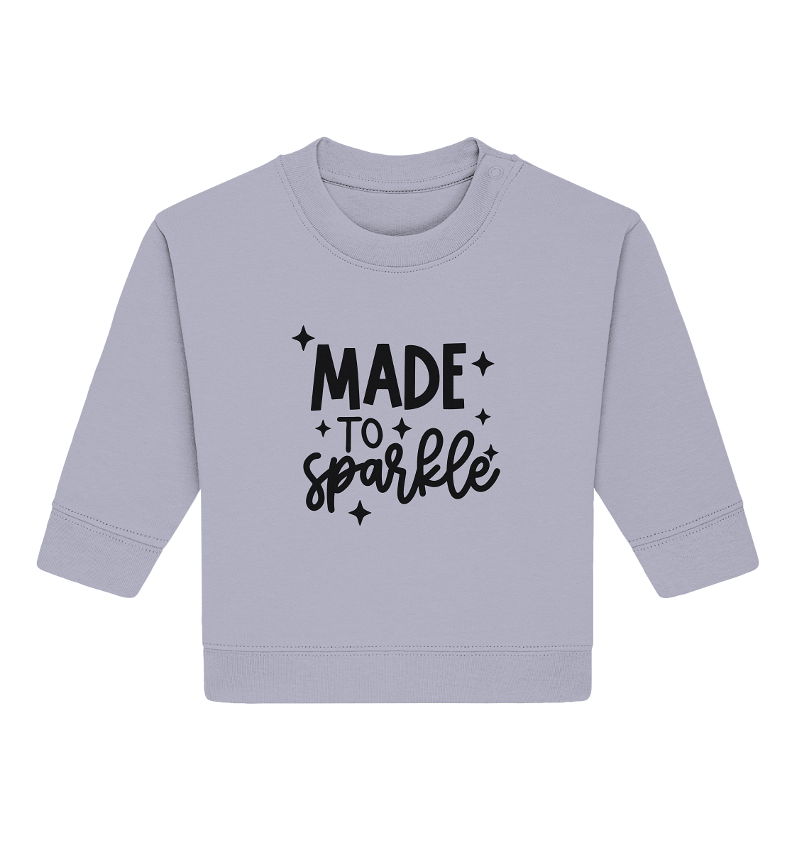 made to sparkle - Baby Organic Sweatshirt