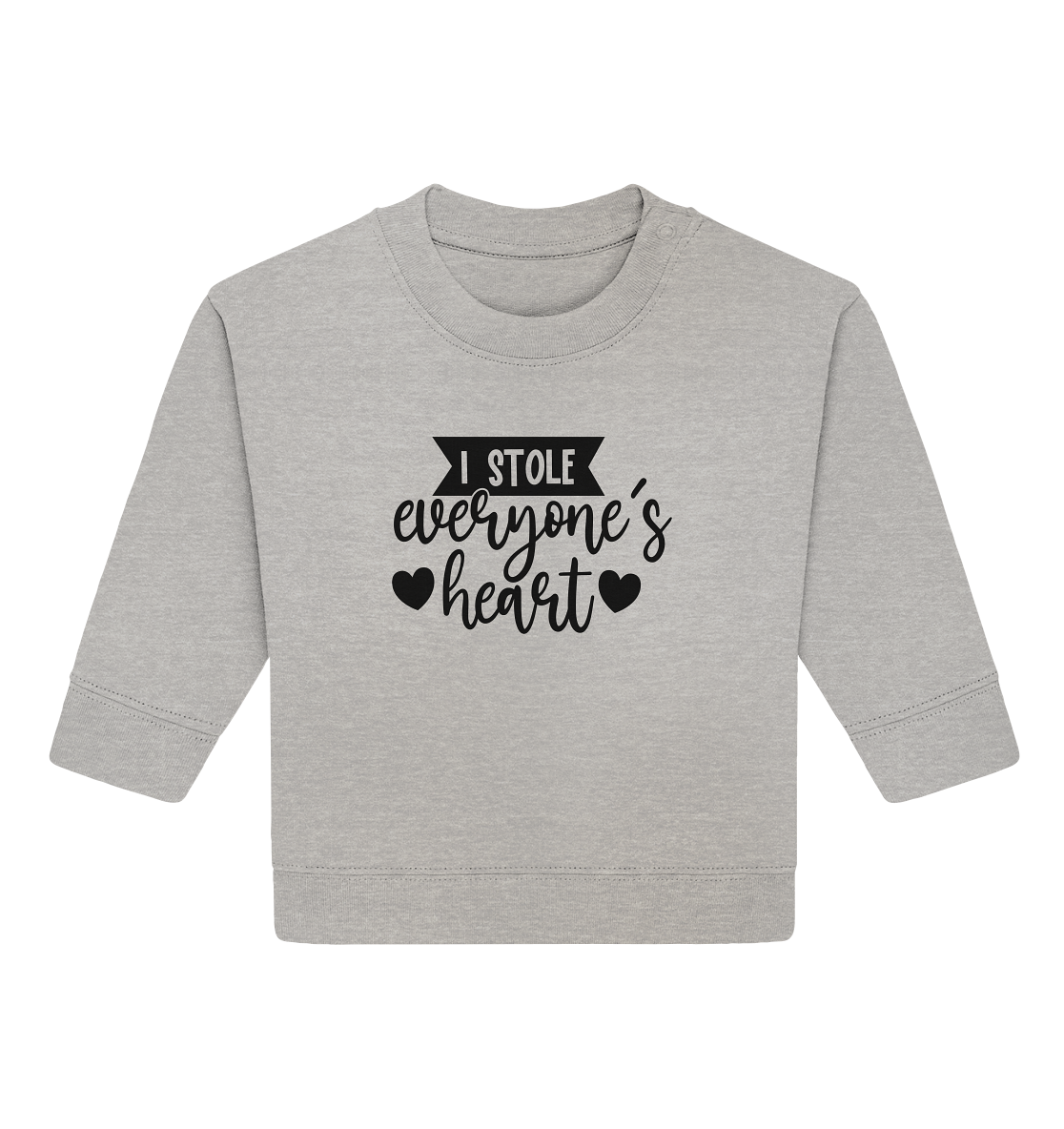 i stole everyones heart - Baby Organic Sweatshirt