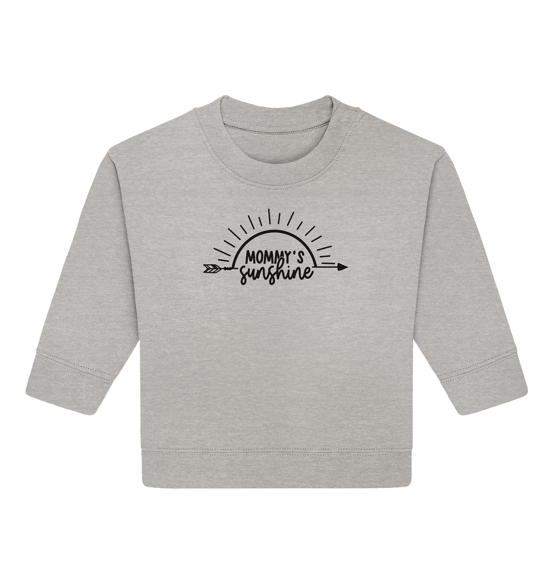 mommy sunshine - Baby Organic Sweatshirt