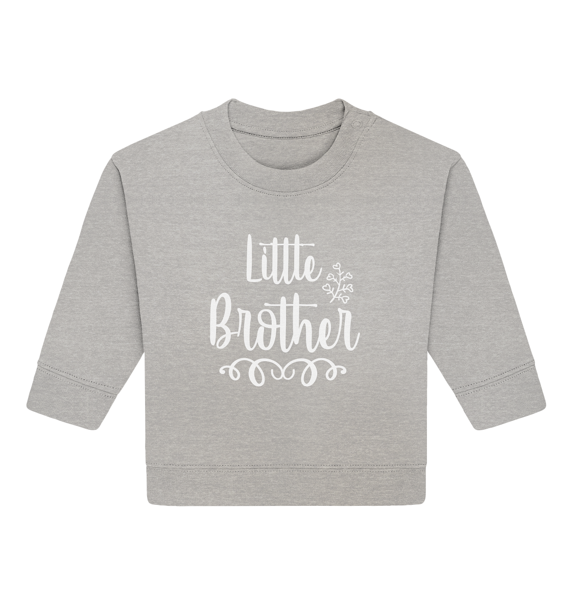 little brother - Baby Organic Sweatshirt