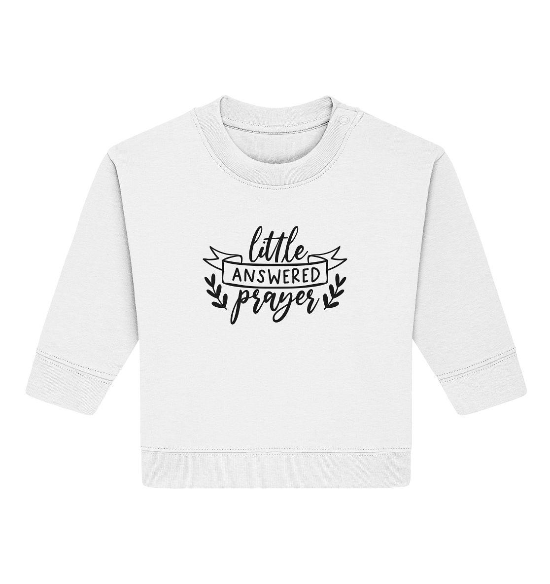 little answered prayer - Baby Organic Sweatshirt