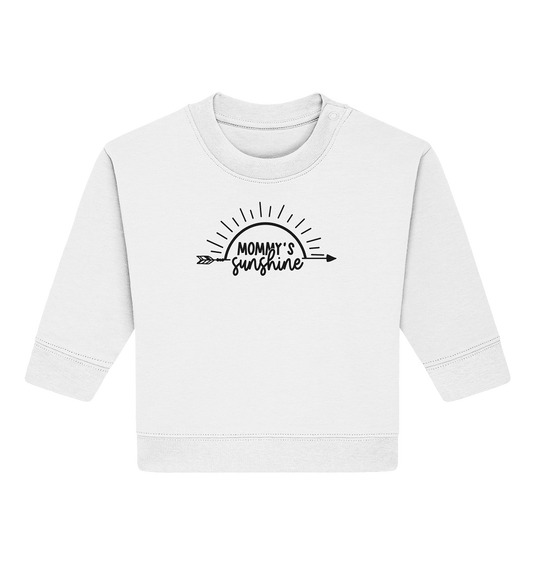 mommy sunshine - Baby Organic Sweatshirt