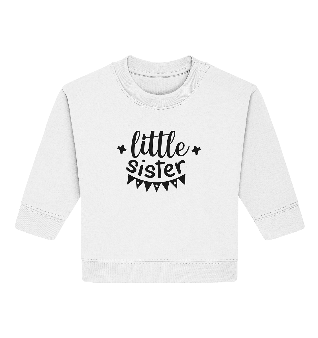 little sister - Baby Organic Sweatshirt