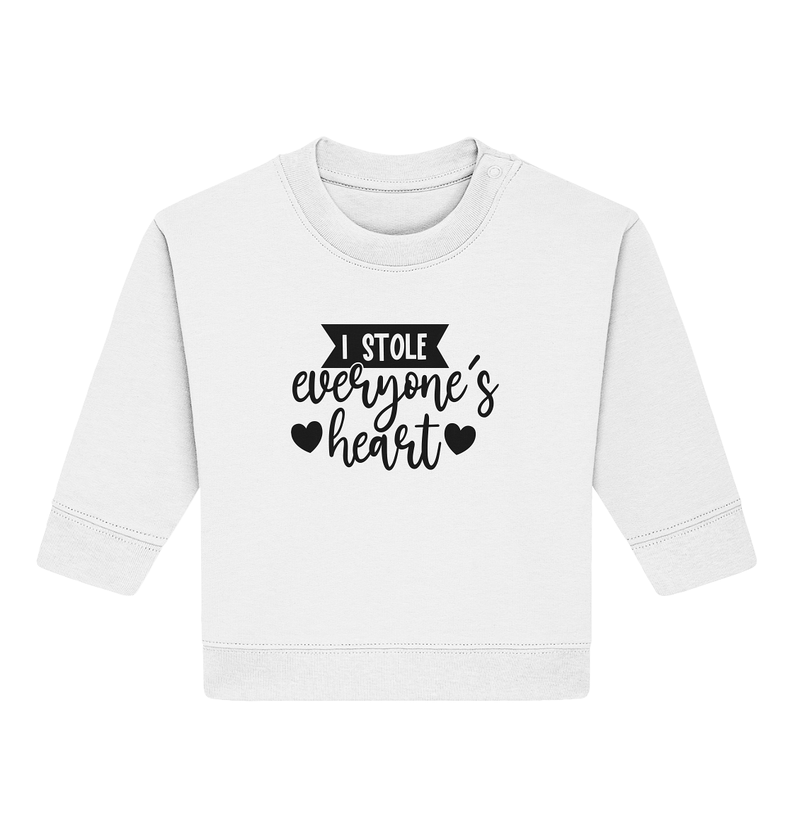i stole everyones heart - Baby Organic Sweatshirt