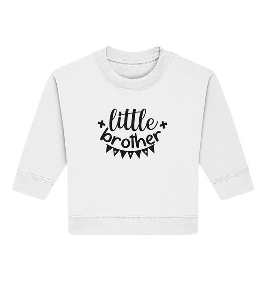little brother - Baby Organic Sweatshirt