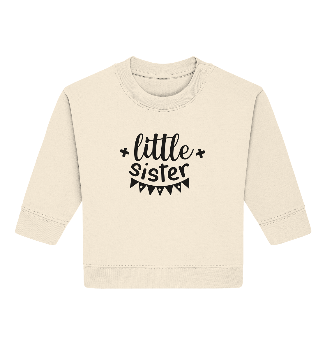 little sister - Baby Organic Sweatshirt