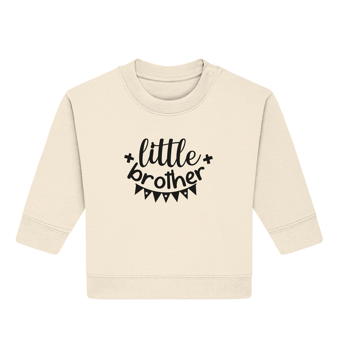 little brother - Baby Organic Sweatshirt