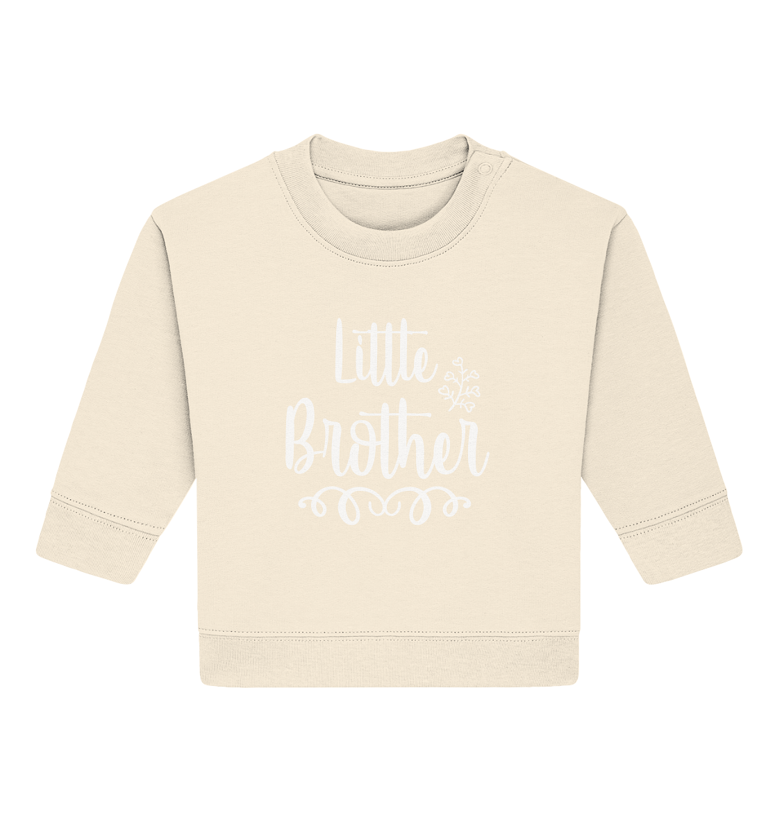 little brother - Baby Organic Sweatshirt