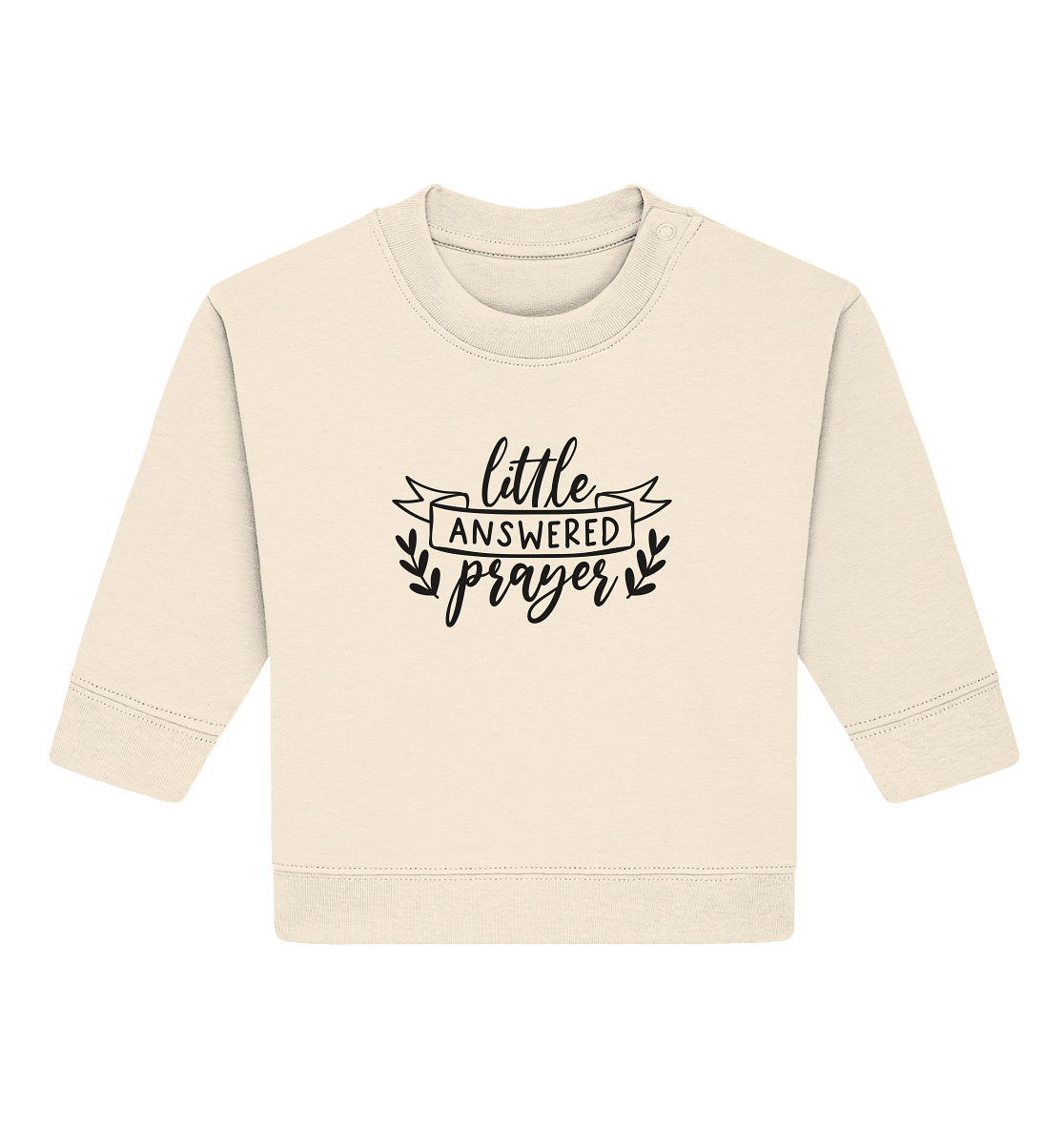 little answered prayer - Baby Organic Sweatshirt