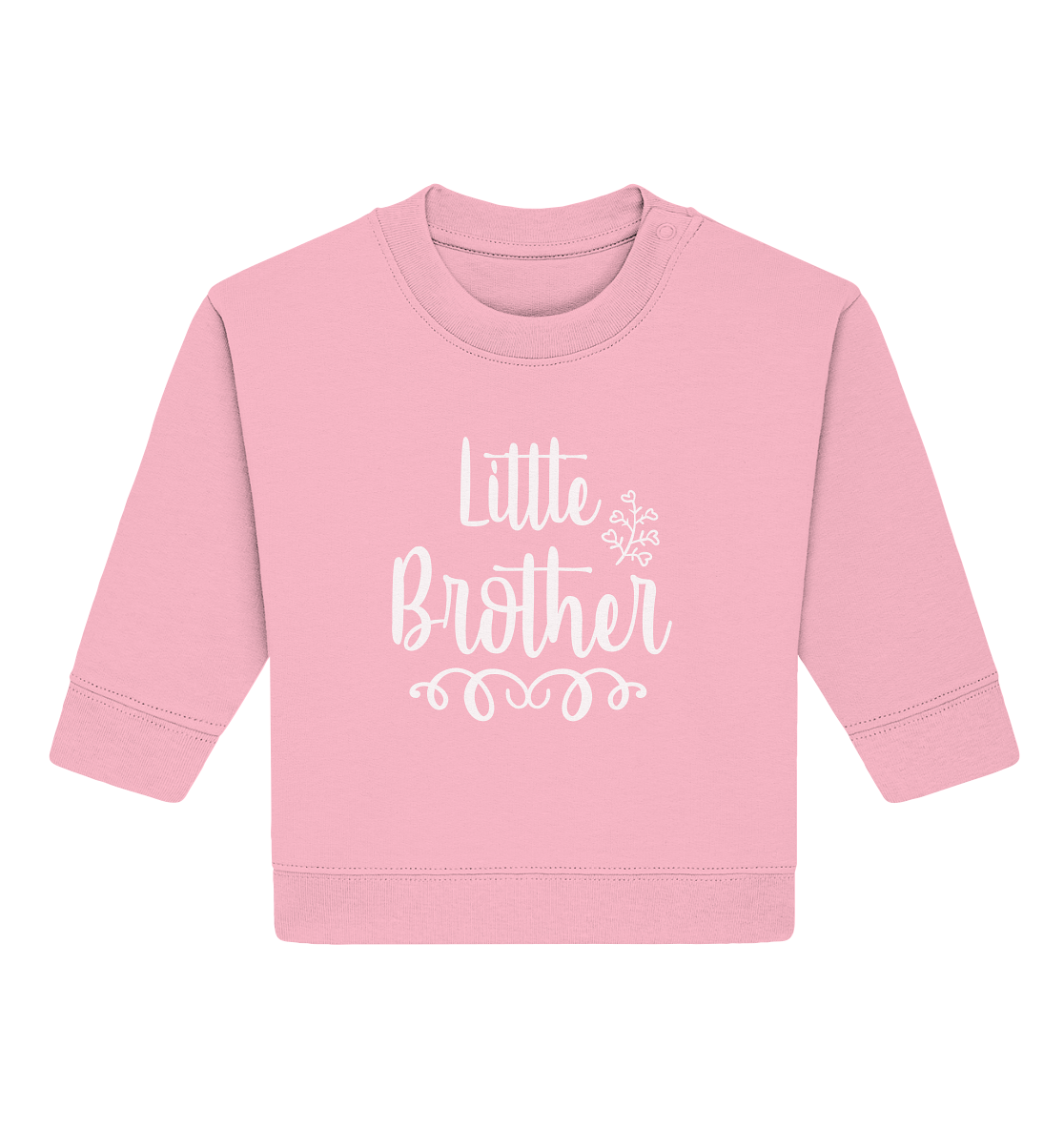 little brother - Baby Organic Sweatshirt