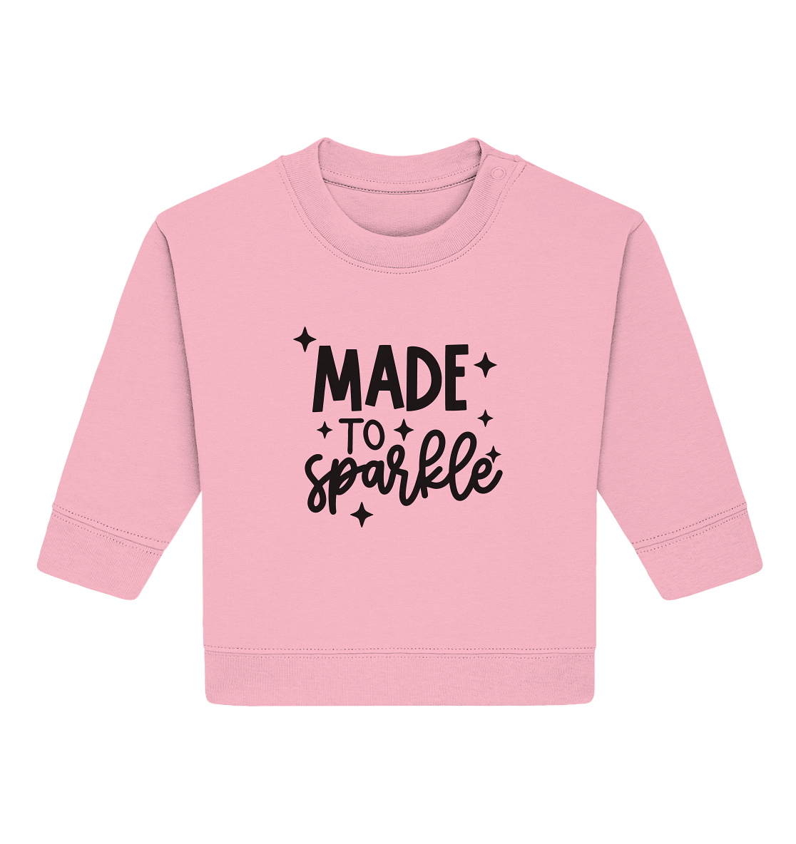 made to sparkle - Baby Organic Sweatshirt
