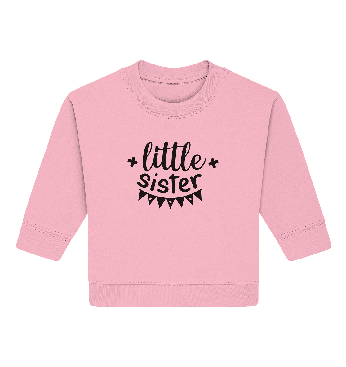 little sister - Baby Organic Sweatshirt