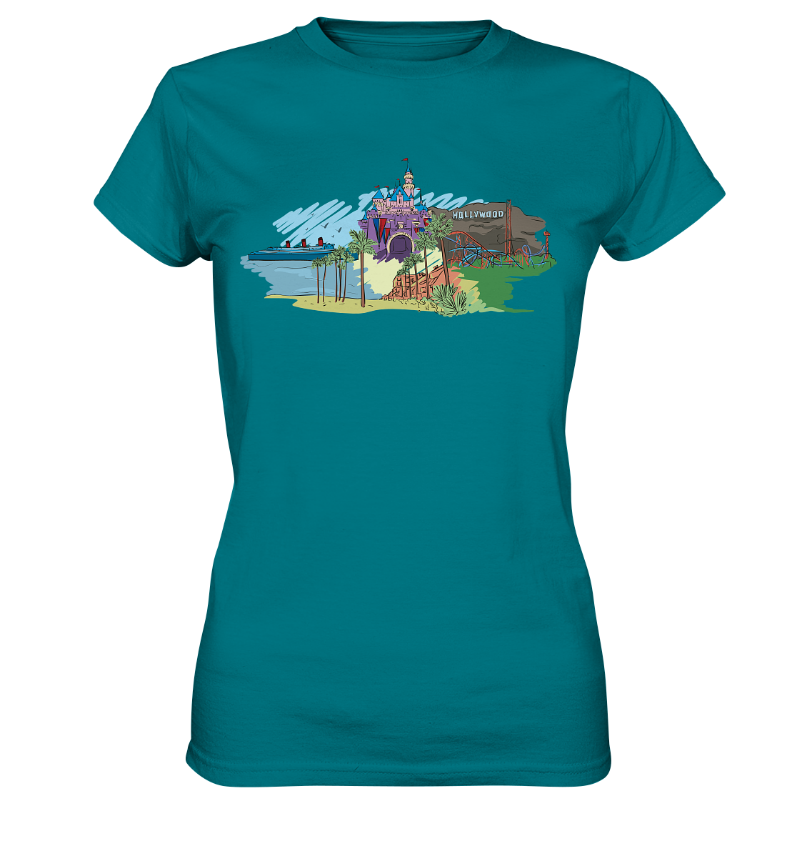 Hollywood  - Ladies Premium Shirt