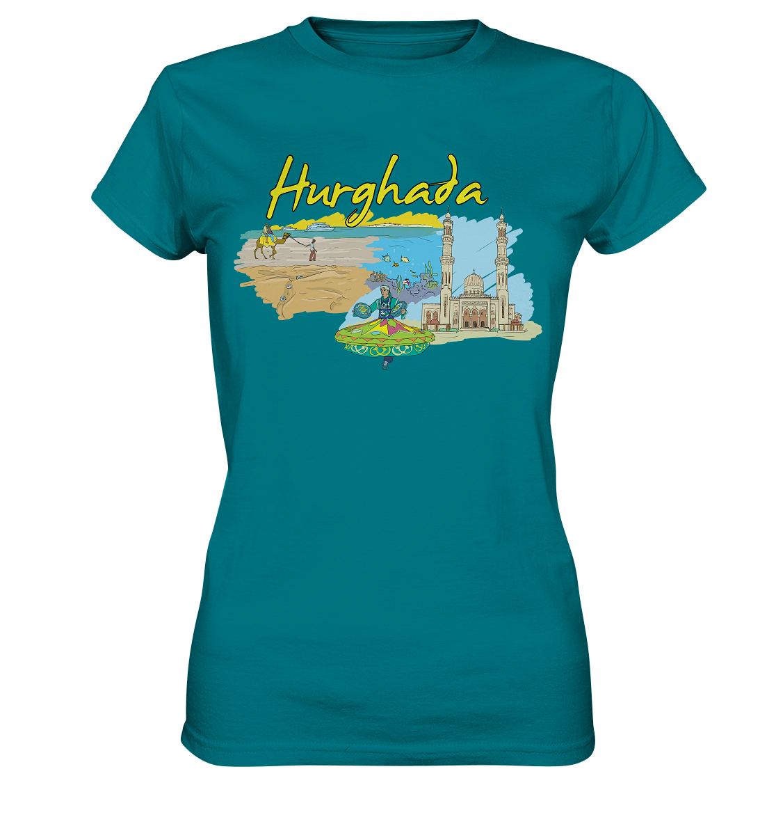 Hurghada - Ladies Premium Shirt