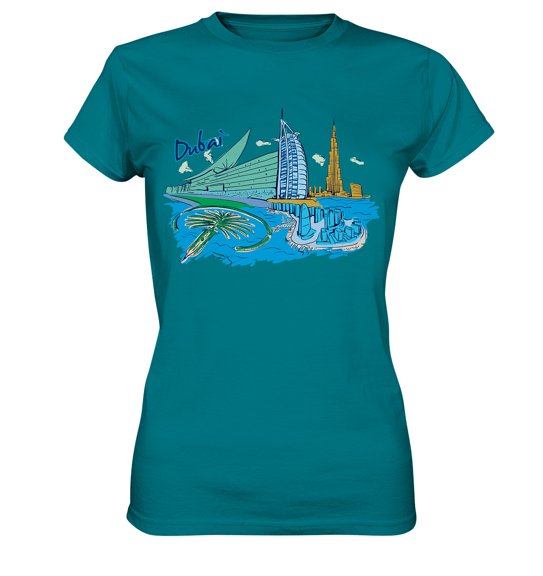 Dubai - Ladies Premium Shirt