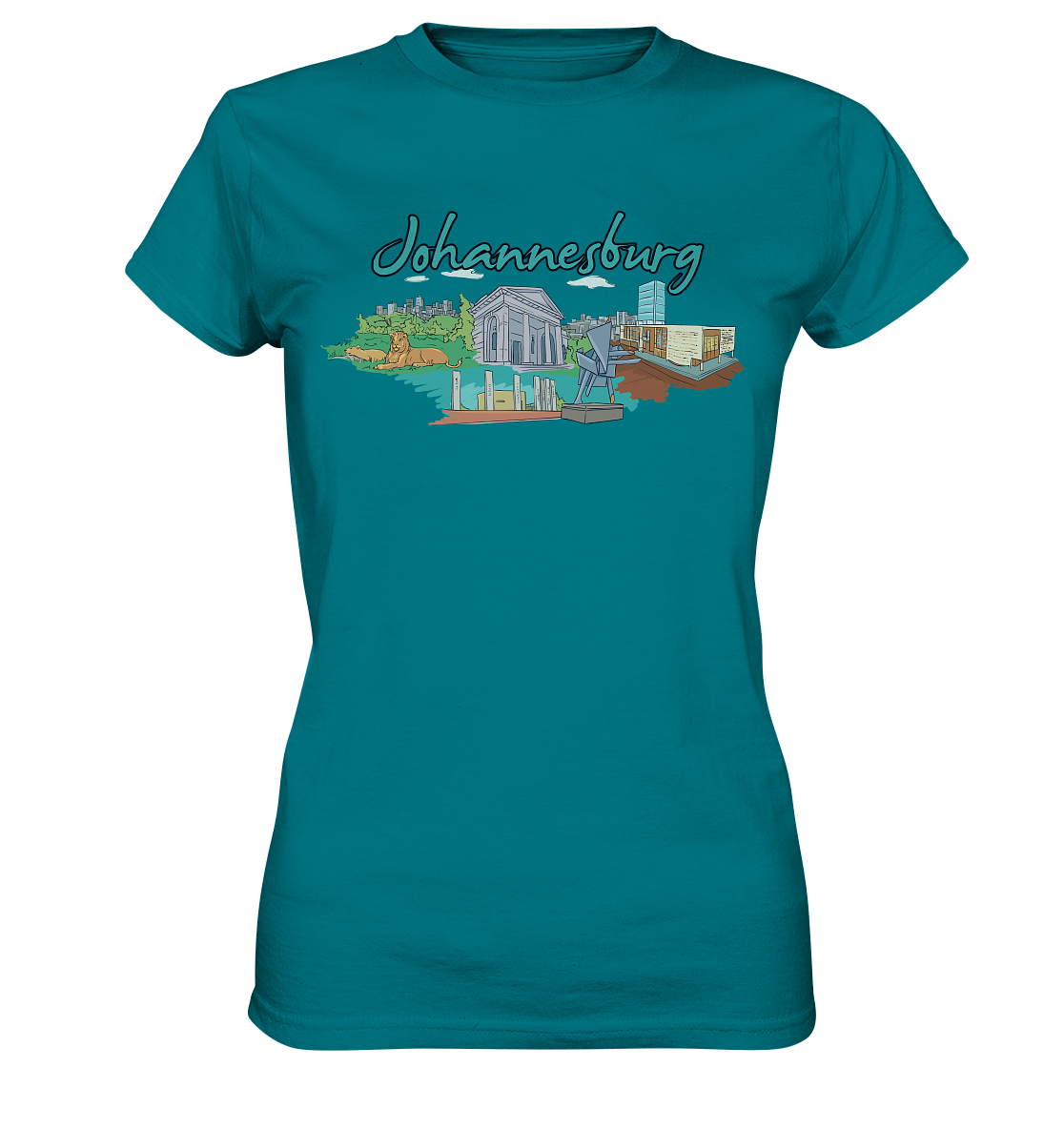 Johannesburg  - Ladies Premium Shirt