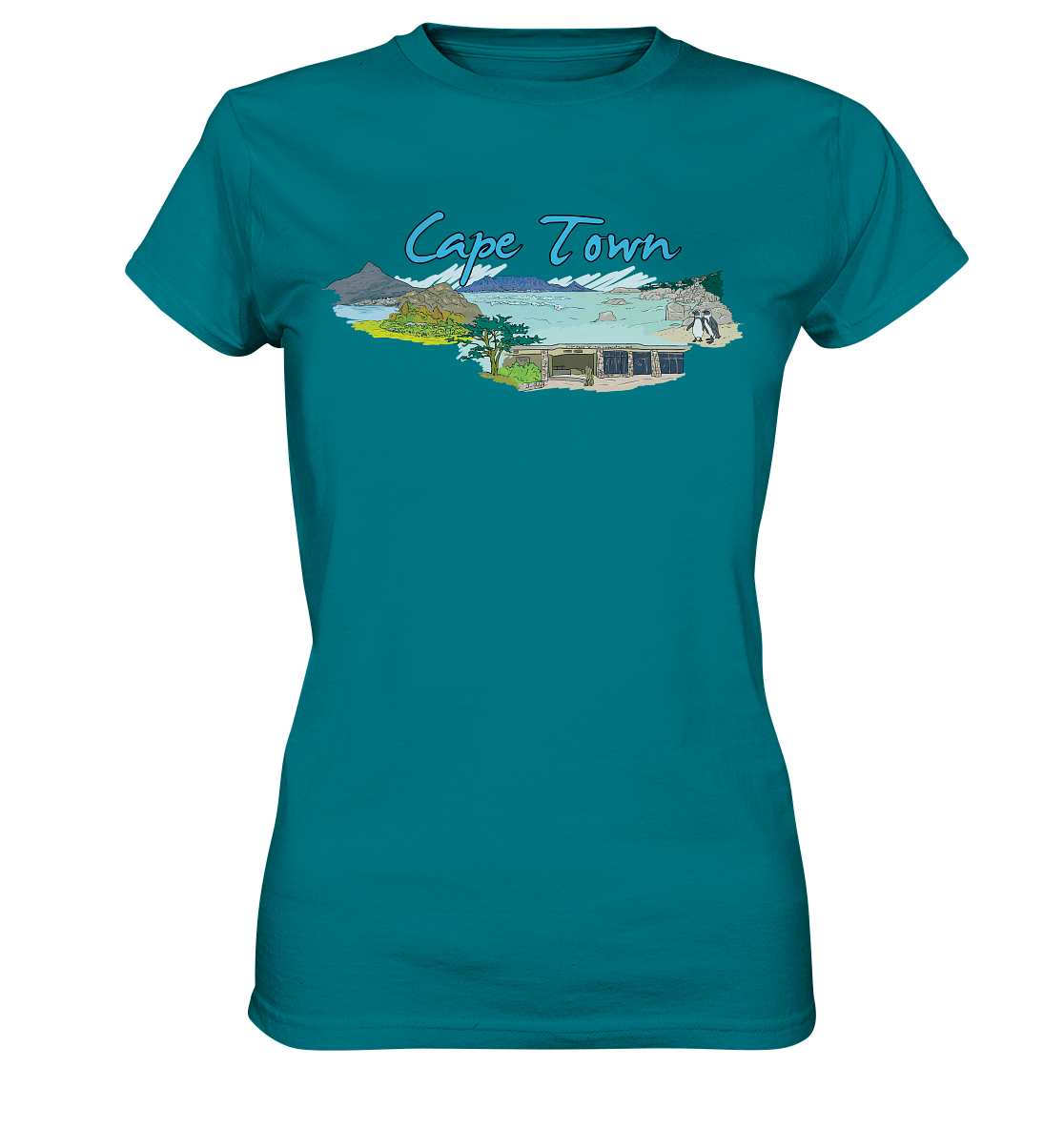 Kapstadt  - Ladies Premium Shirt