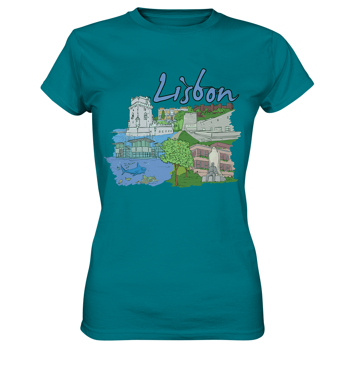Lissabon  - Ladies Premium Shirt