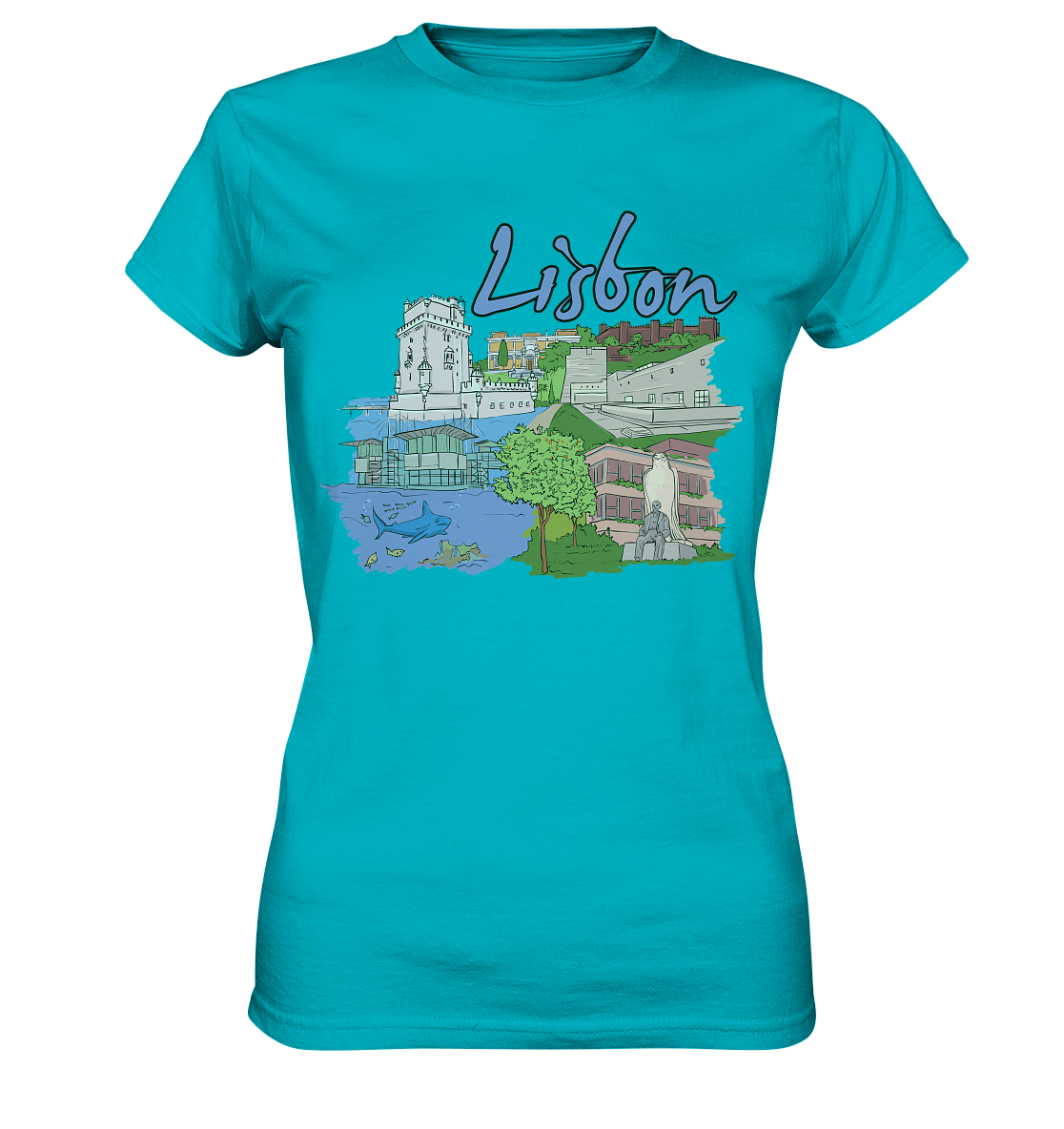 Lissabon  - Ladies Premium Shirt