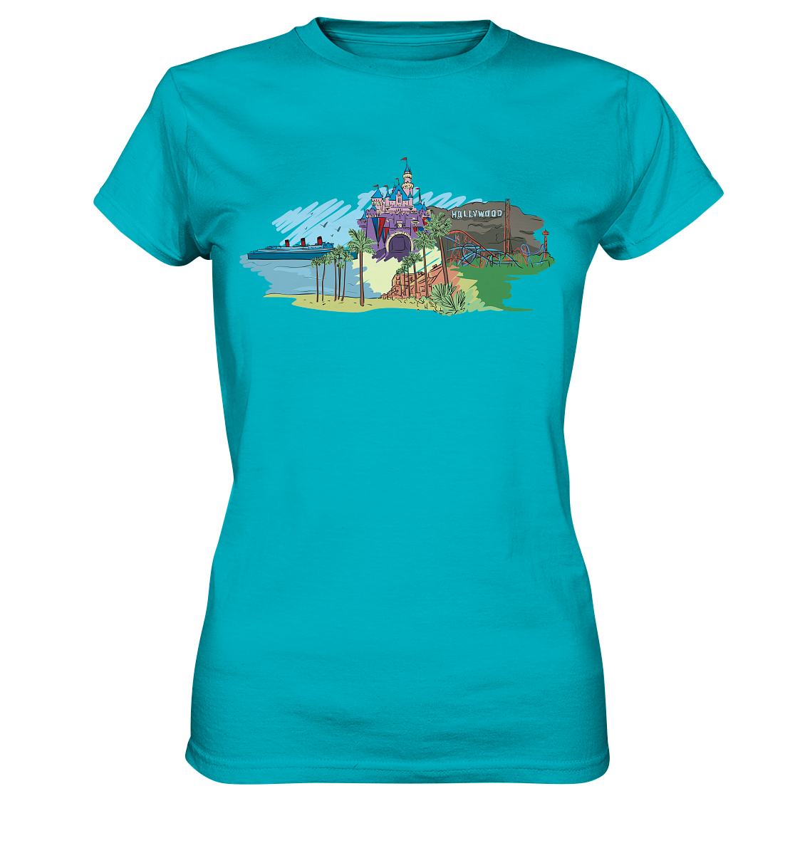 Hollywood  - Ladies Premium Shirt