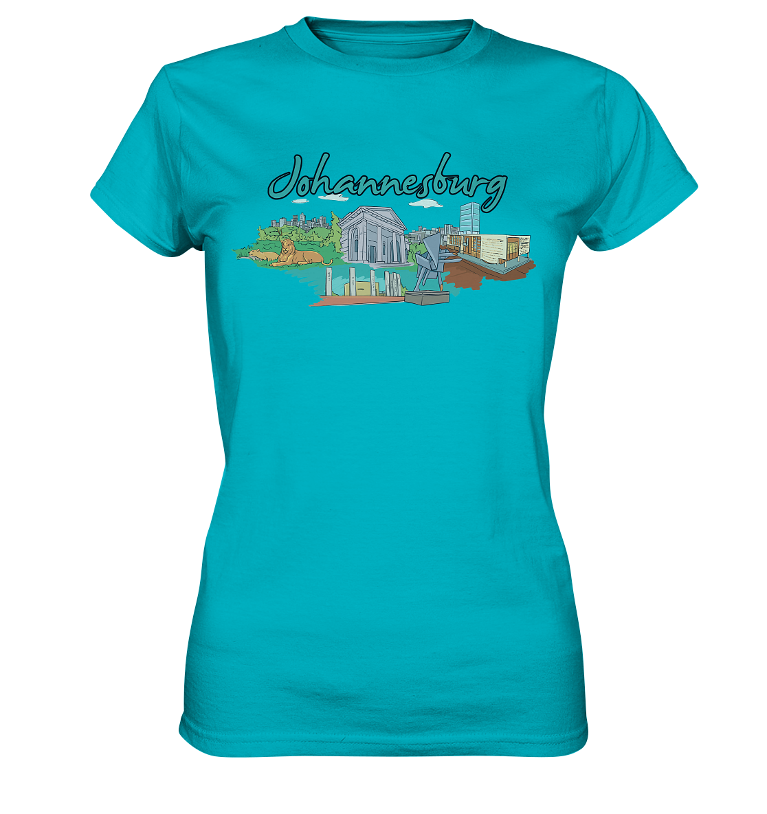 Johannesburg  - Ladies Premium Shirt