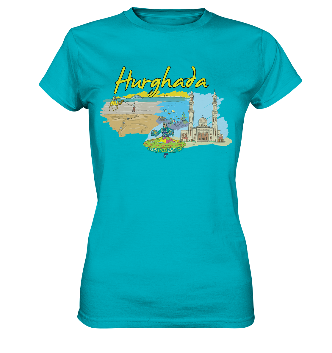 Hurghada - Ladies Premium Shirt