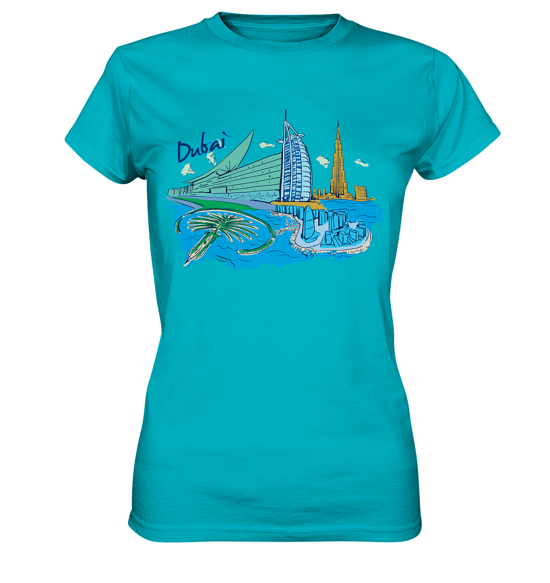 Dubai - Ladies Premium Shirt