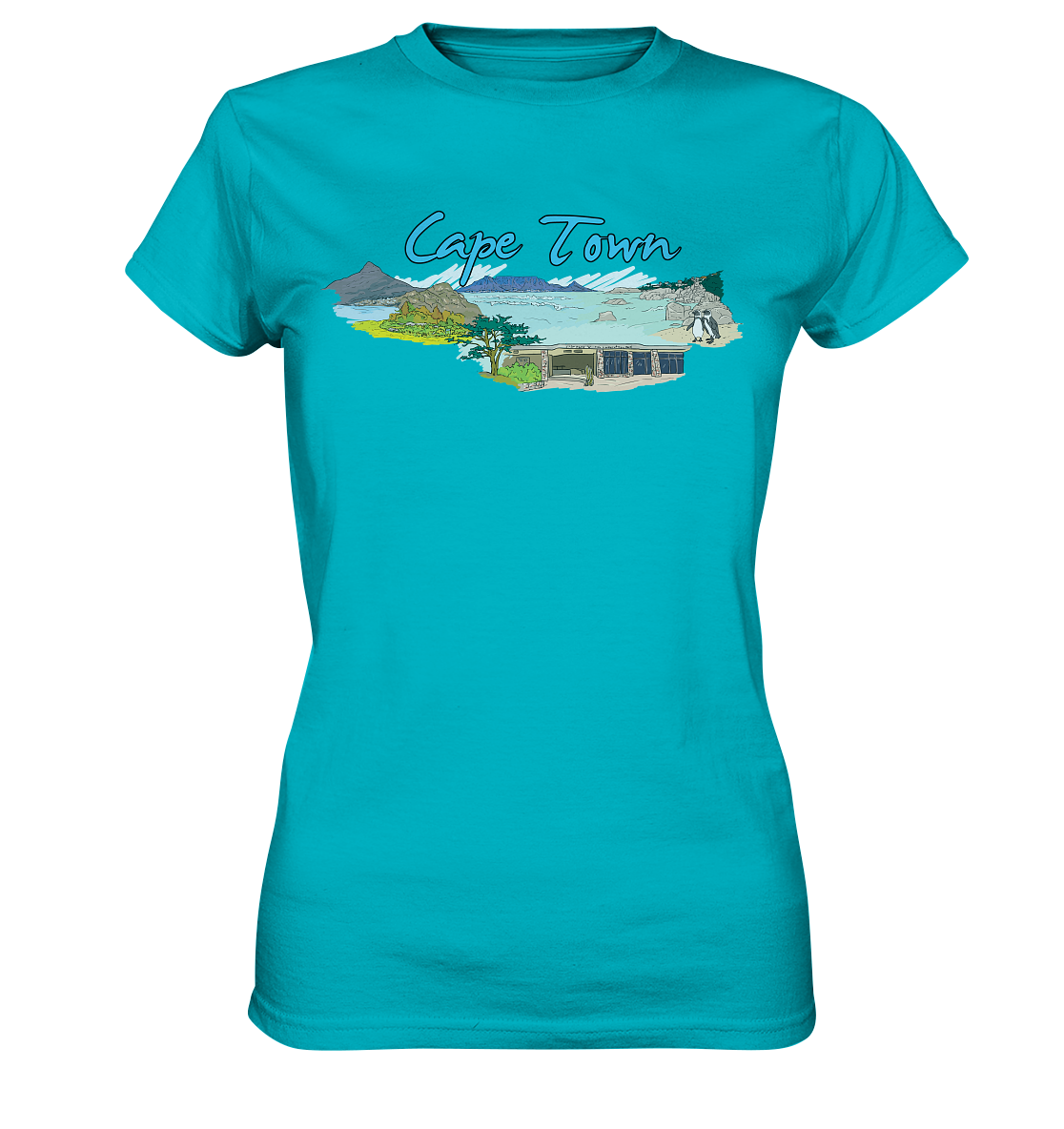 Kapstadt  - Ladies Premium Shirt